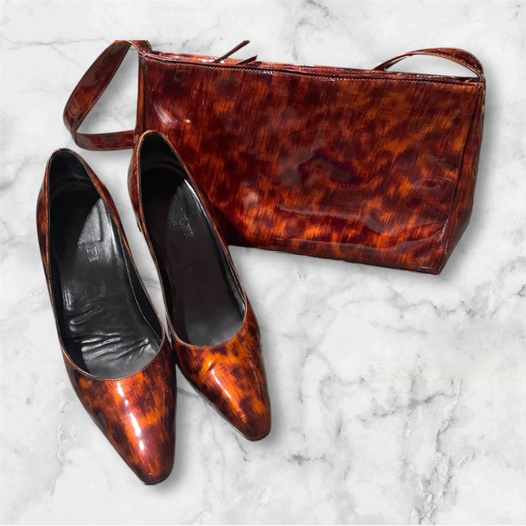 amalfi by rangoni heels and matching purse - Picture 1 of 3